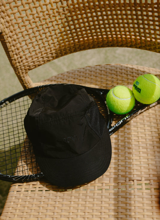 Men's Black Nylon Cap - PCVL Performance Wear