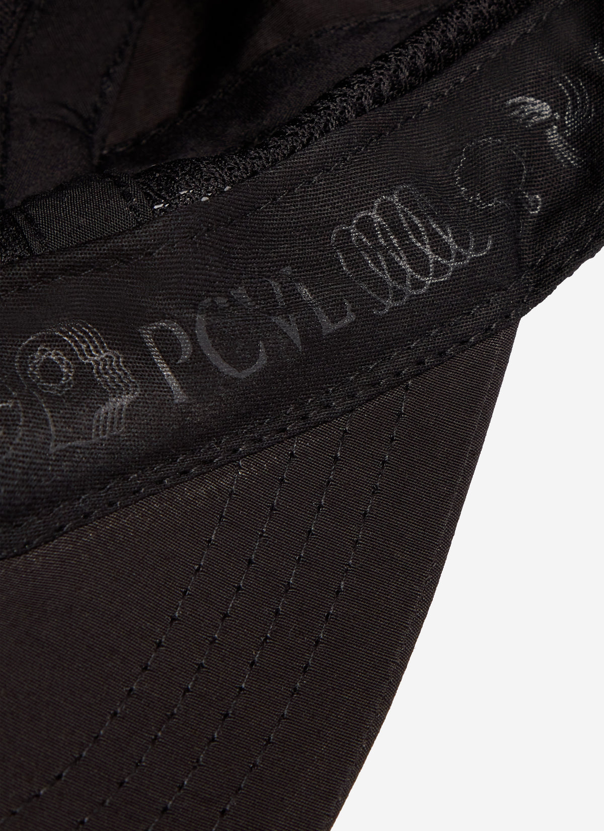 Men's Black Nylon Cap - PCVL Performance Wear