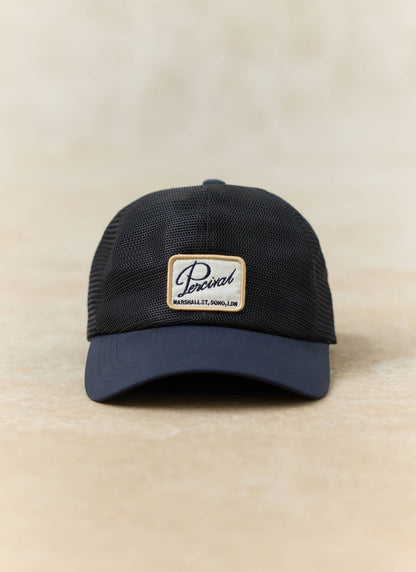 Men's Mesh Trucker Cap - Damien - Navy Blue