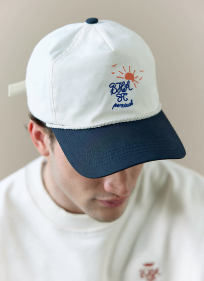 Trucker Cap - Brighton & Hove Albion F.C. x Percival - Cream Navy