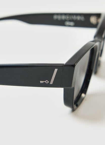 Classic Sunglasses - WFTS x Percival - Black Polarized Lenses