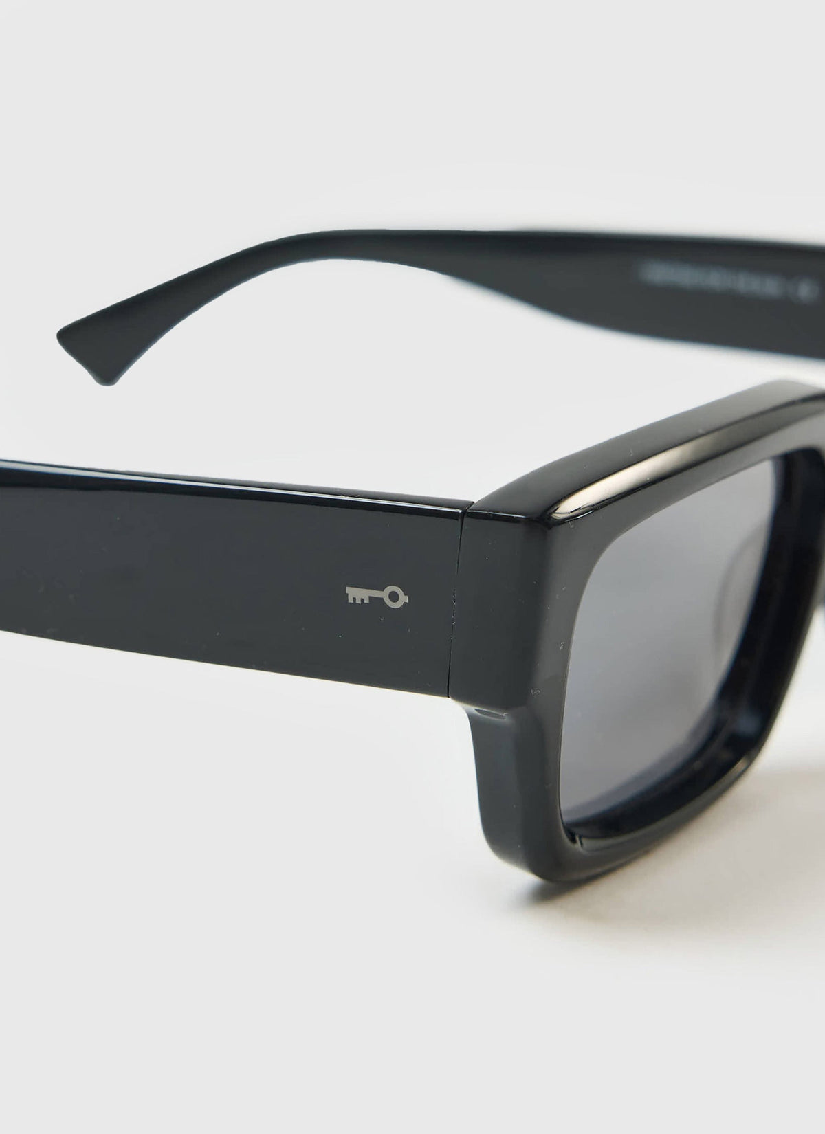 P002-E2 Black Sunglasses - Black Polarized Lenses