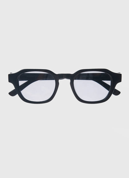 P001-E2 Black Sunglasses - Black Polarized Lenses