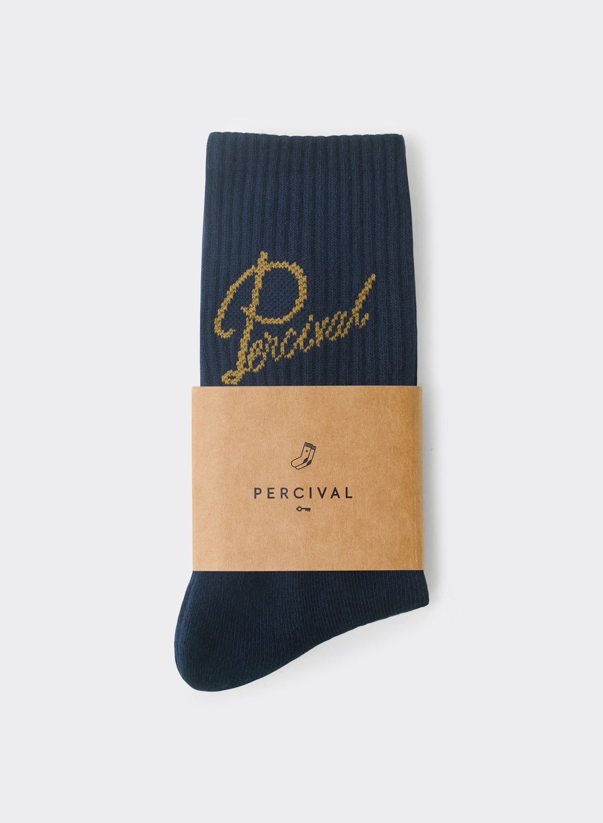 Men's Kingsley Jacquard Socks - Navy