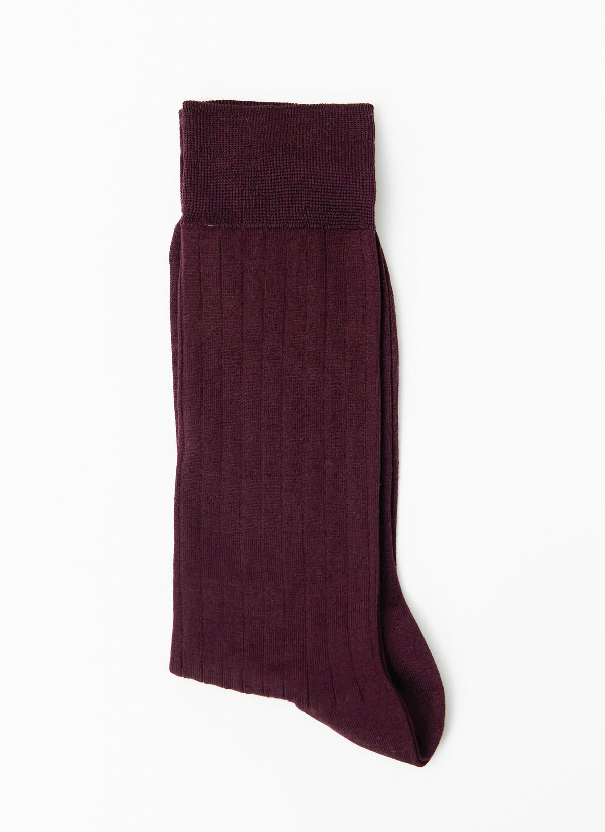 Loafer Dress Socks - Cotton - Merlot