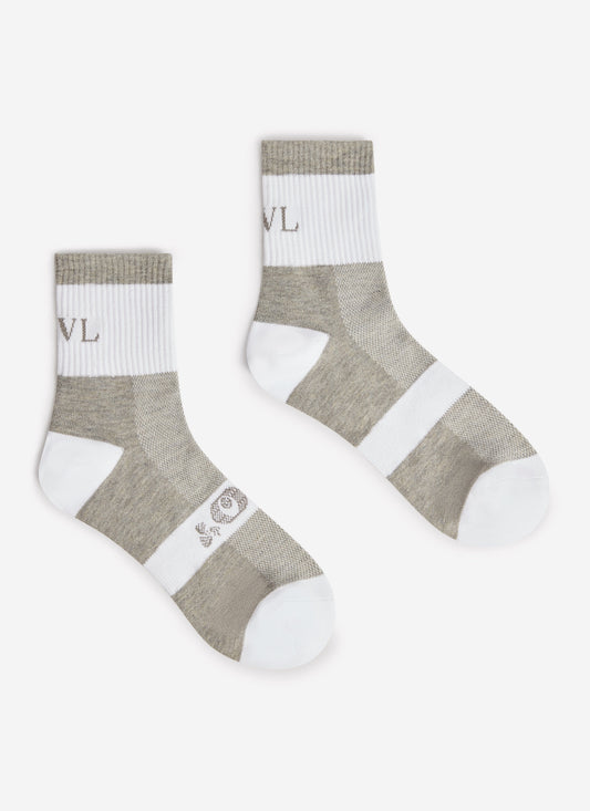 Men's Performance Socks - White PCVL Athletic Cotton