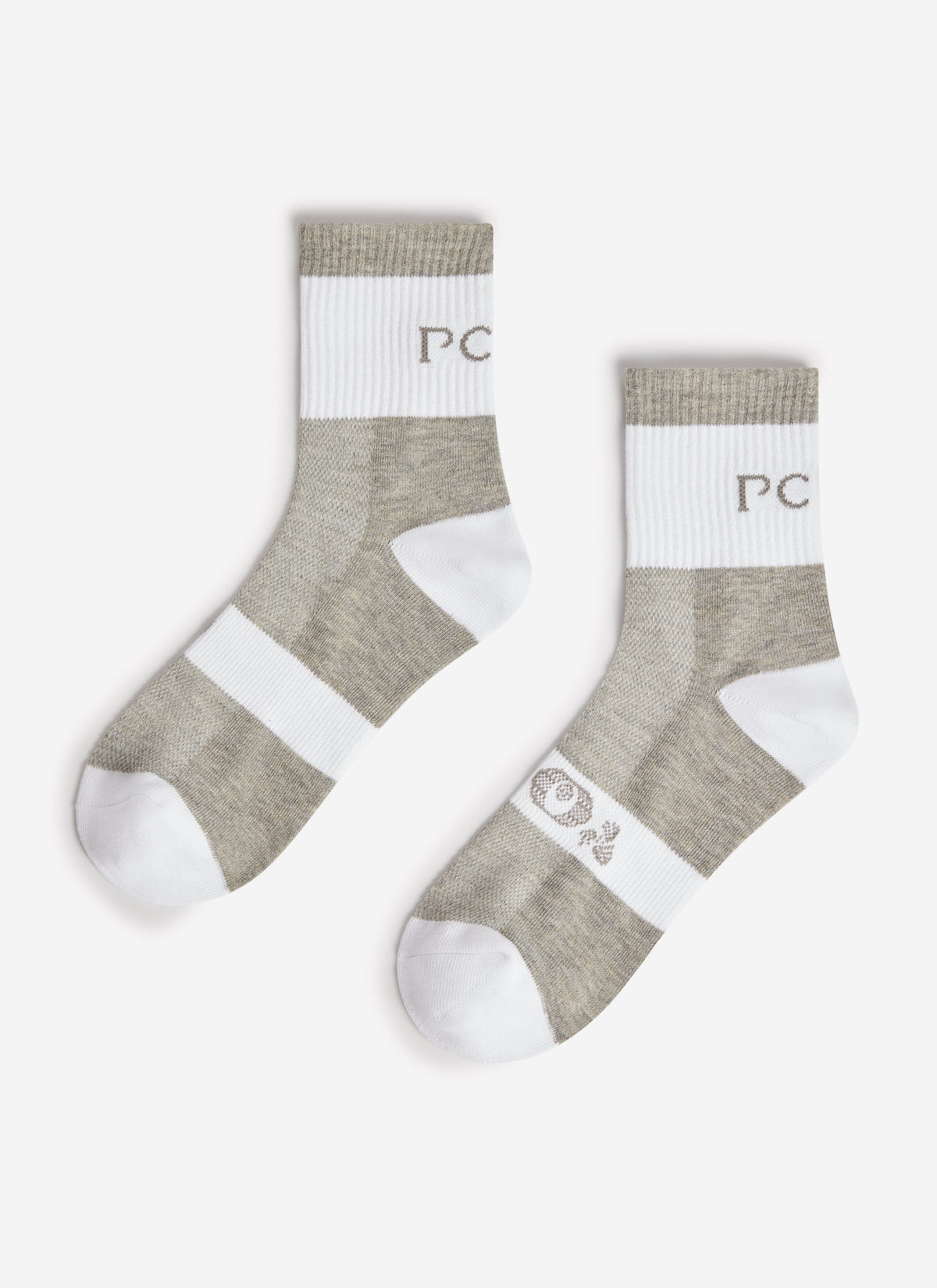 Men's Performance Socks - White PCVL Athletic Cotton