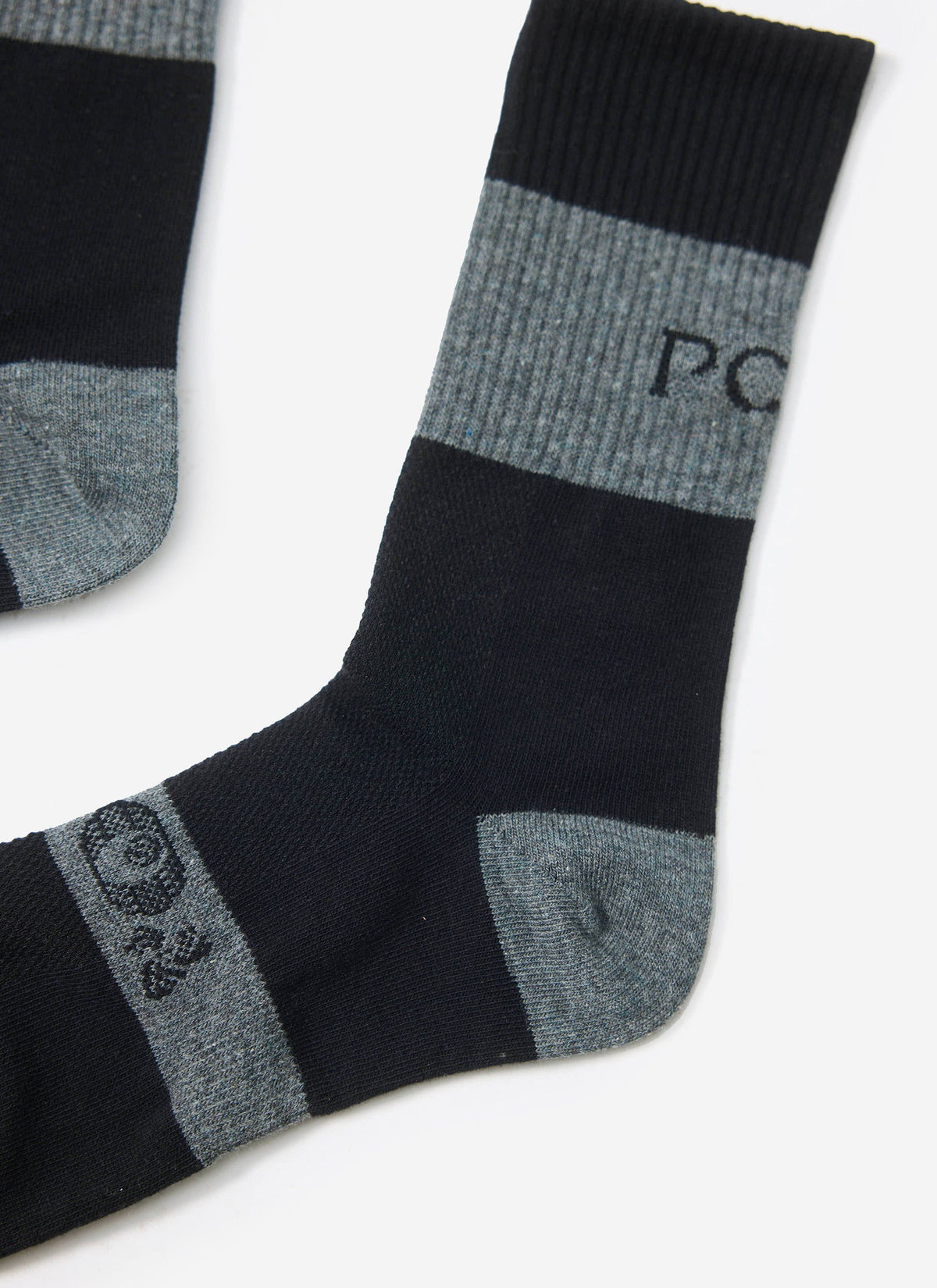 Men's PCVL Performance Socks - Black Cotton Blend