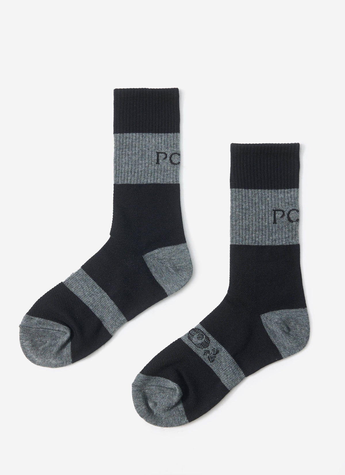 Men's PCVL Performance Socks - Black Cotton Blend