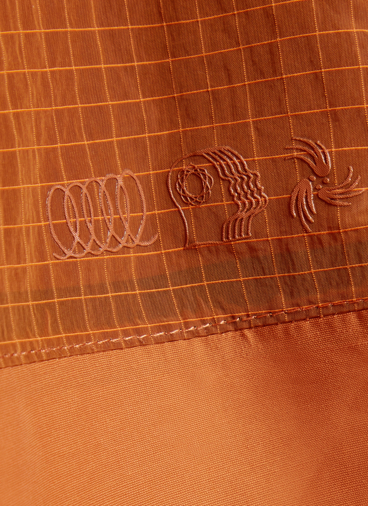 Men's PCVL Zip Through Water Resistant Jacket - Rust