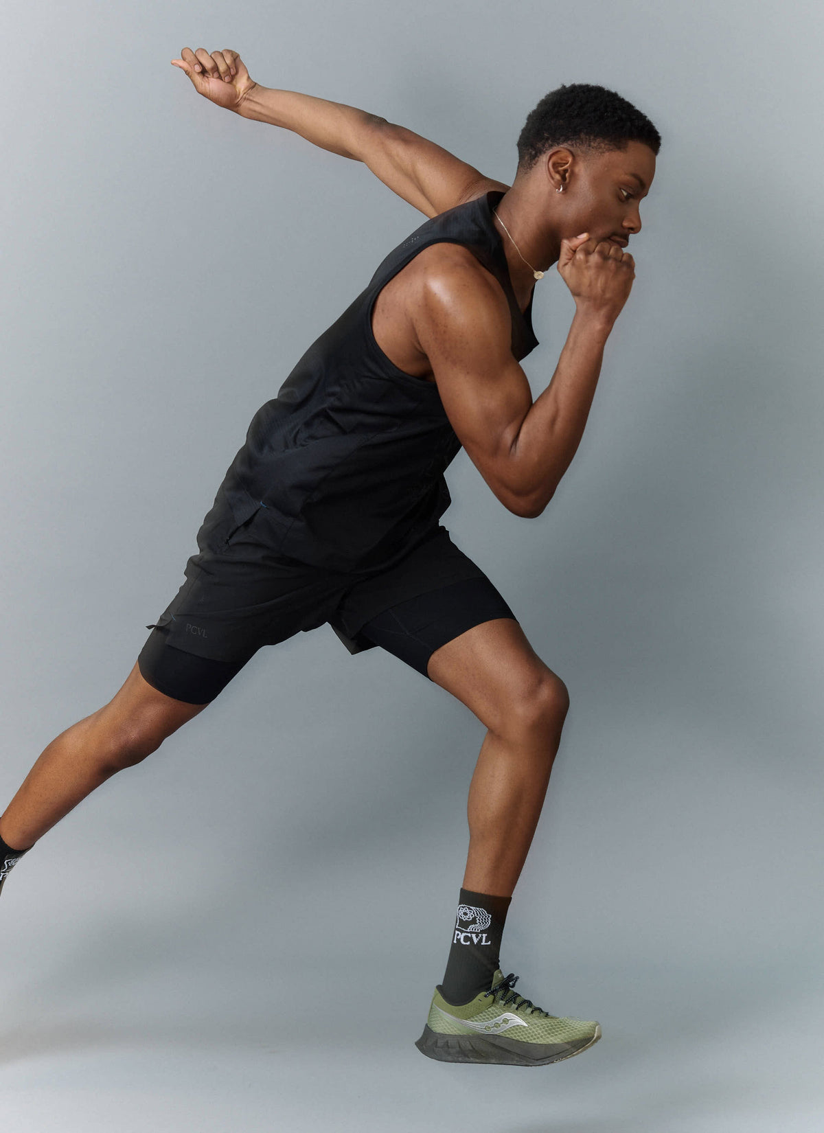 Men's Performance Vest PCVL - Black - Sport