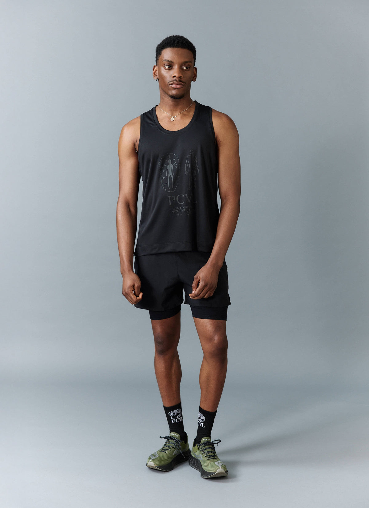 Men's Performance Vest PCVL - Black - Sport