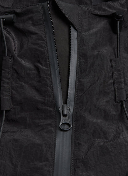Men's Water Resistant Jacket - Black PCVL Zip Through