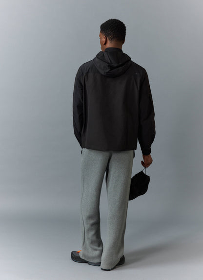 Men's Water Resistant Jacket - Black PCVL Zip Through