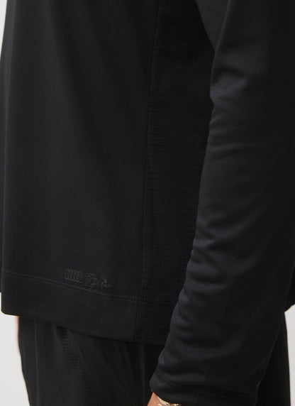 Men's Long Sleeve Performance Top - Black PCVL
