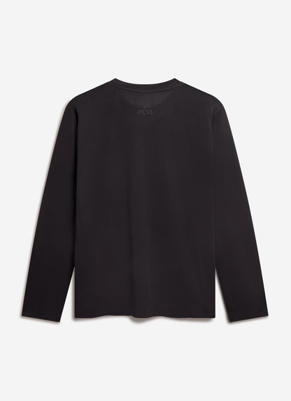 Men's Long Sleeve Performance Top - Black PCVL