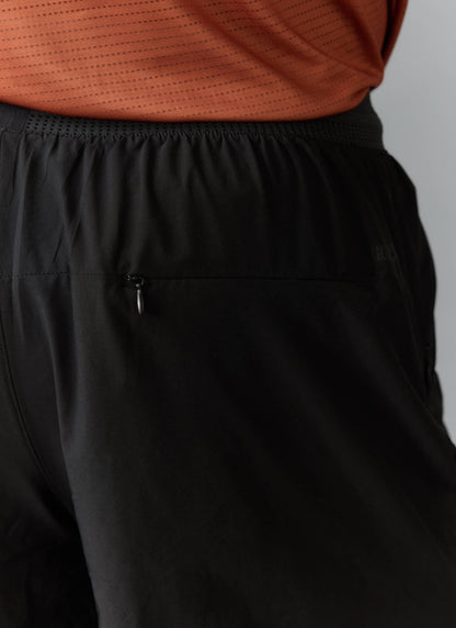 Men's 2 in 1 Running Shorts - Black PCVL