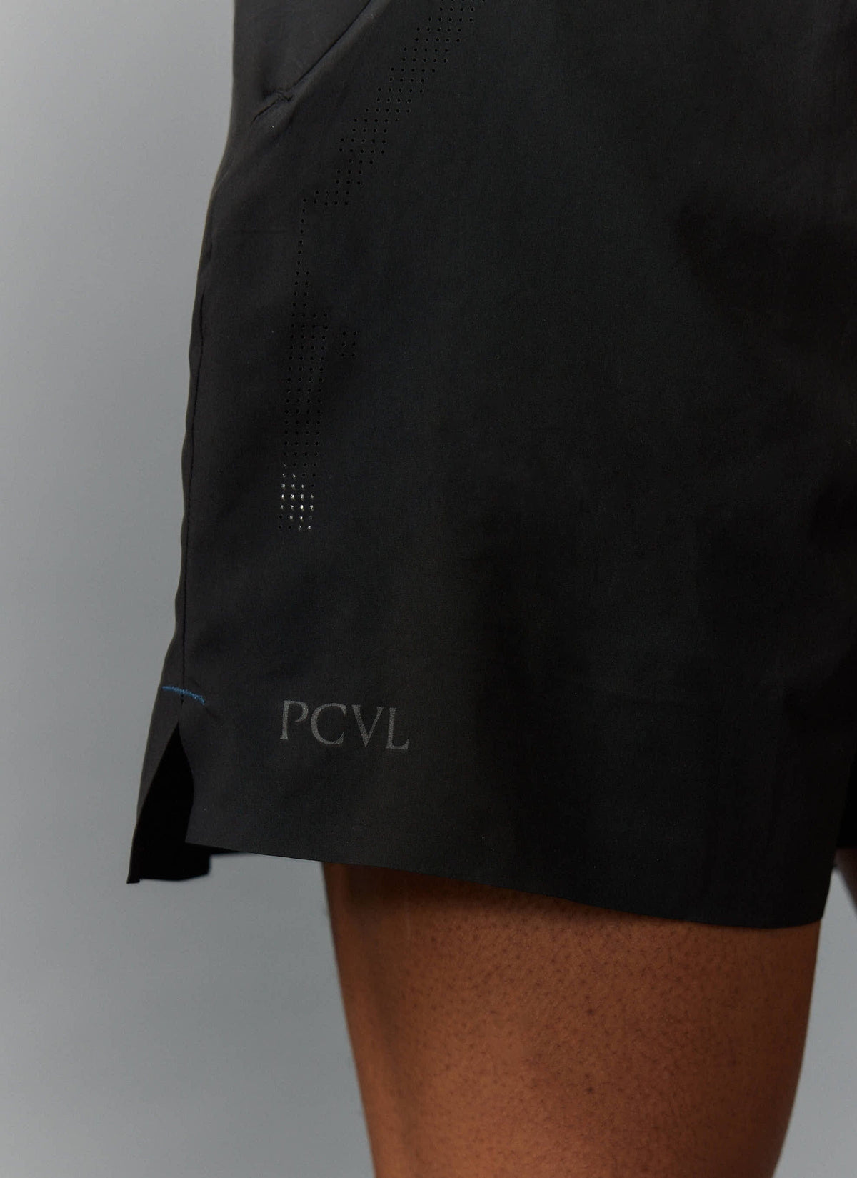 Men's PCVL Performance Nylon Shorts - Black - Quick-Dry, Breathable