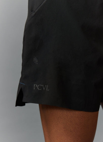 Men's PCVL Performance Nylon Shorts - Black - Quick-Dry, Breathable