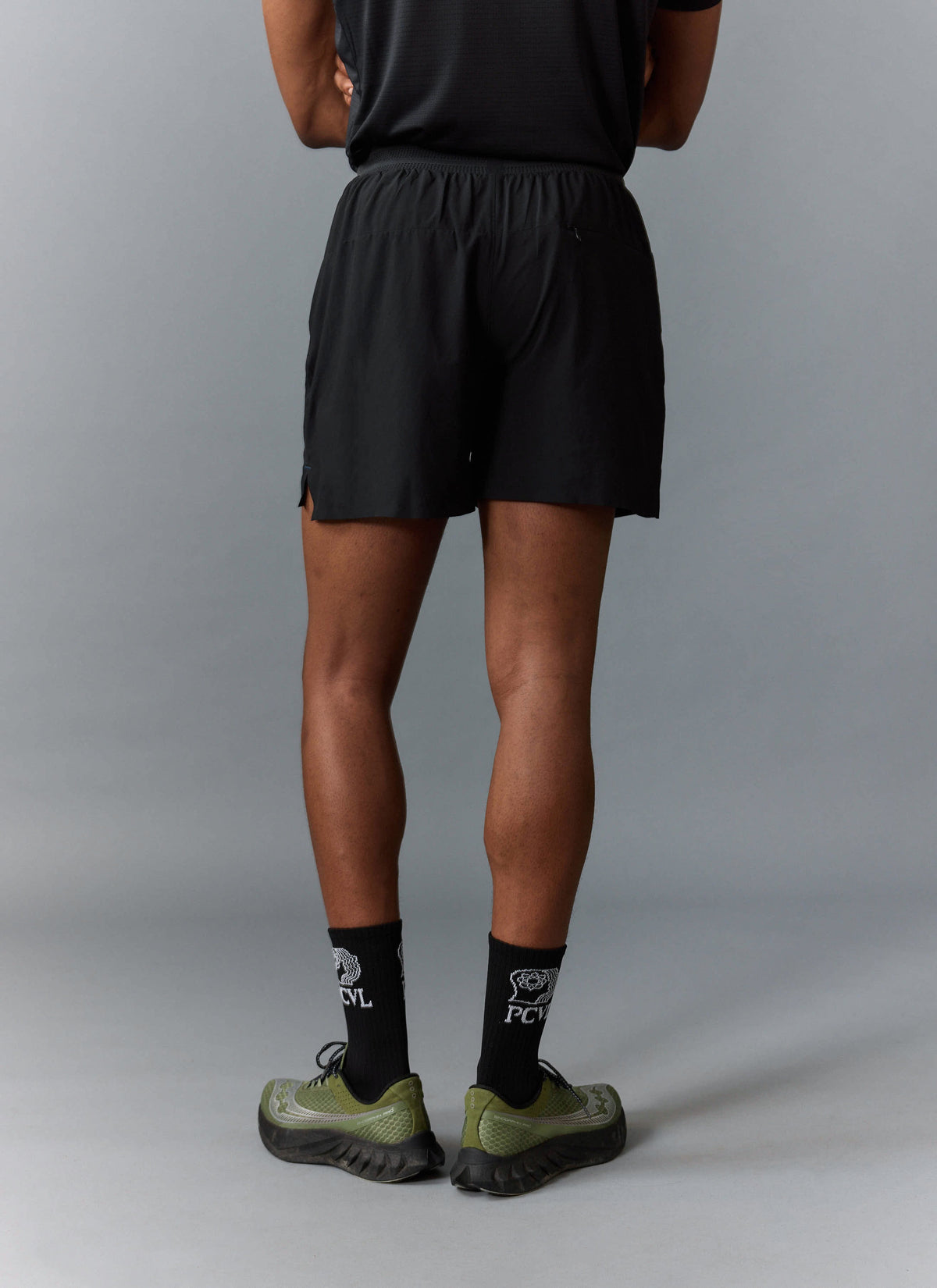 Men's PCVL Performance Nylon Shorts - Black - Quick-Dry, Breathable