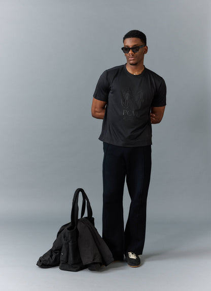Men's PCVL Performance T-Shirt - Black Printed