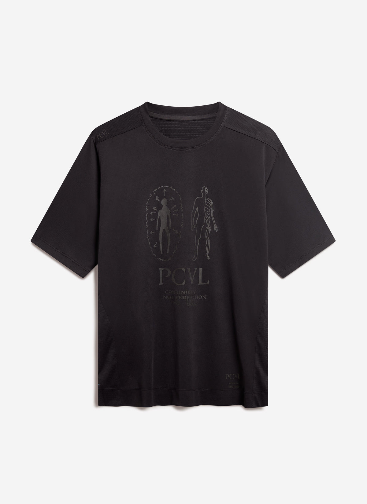Men's PCVL Performance T-Shirt - Black Printed