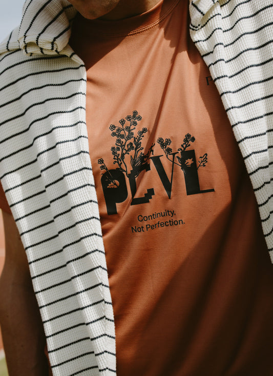 Men's PCVL Printed Performance Top - Rust