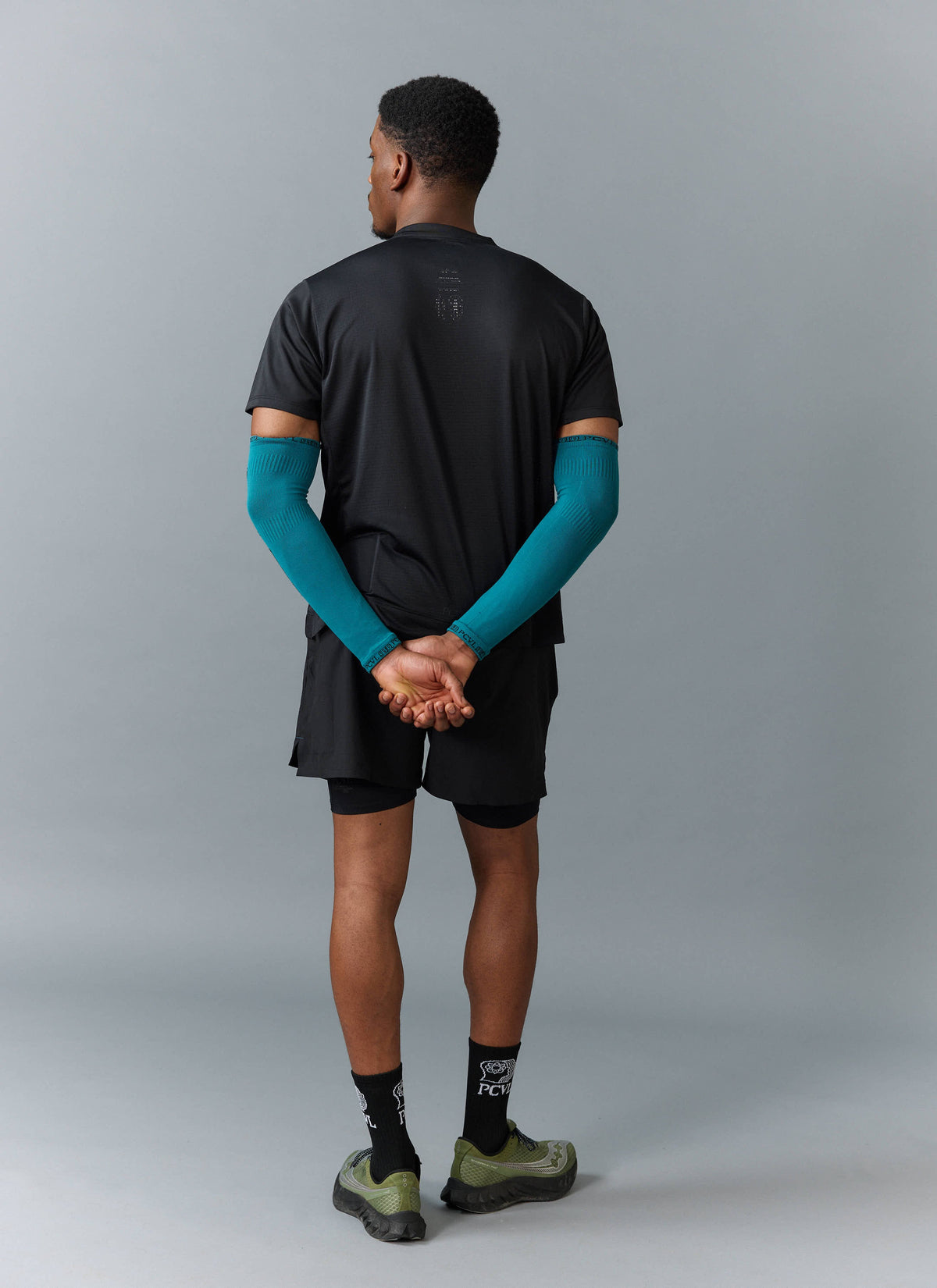 Men's PCVL Printed Performance Top - Black