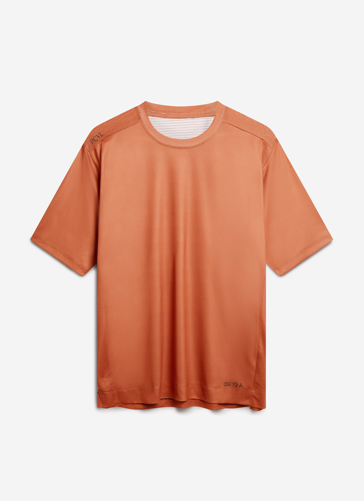 Men's PCVL Performance Top - Rust - Breathable Training Wear