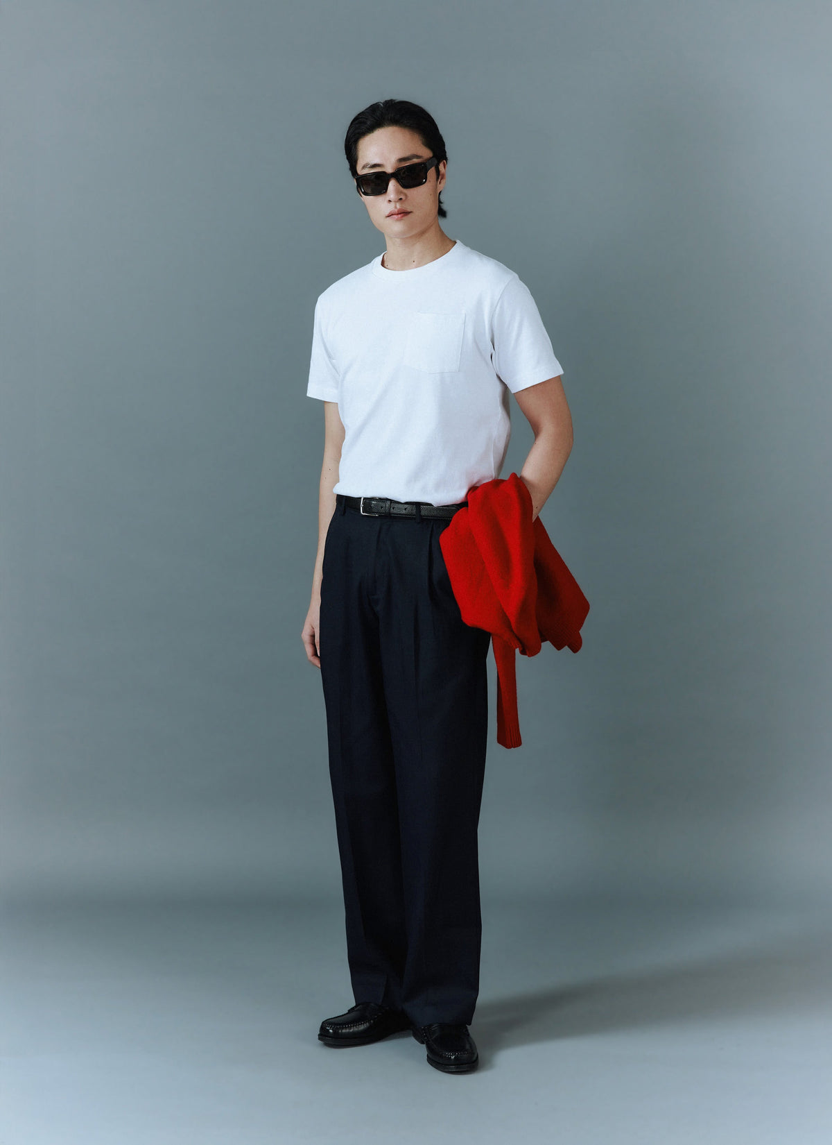 Short Sleeve Pocket T Shirt - Organic Cotton - White