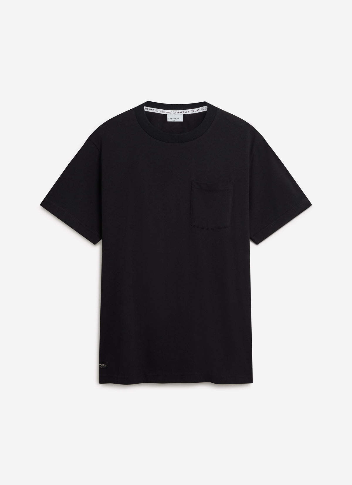 Short Sleeve Pocket T Shirt - Organic Cotton - Black
