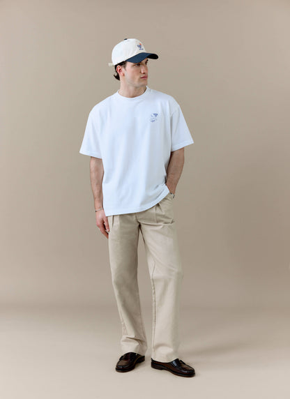 Men's T Shirt - Beach Front - Percival x Brighton & Hove Albion F.C. - White