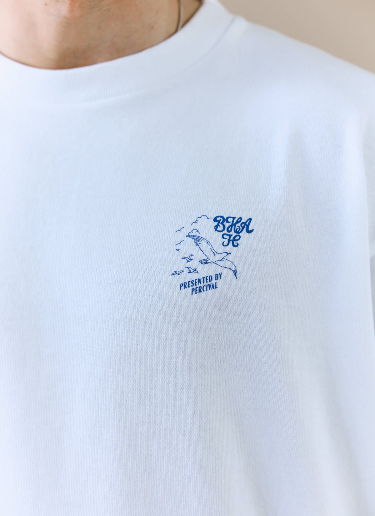 Men's T Shirt - Beach Front - Percival x Brighton & Hove Albion F.C. - White
