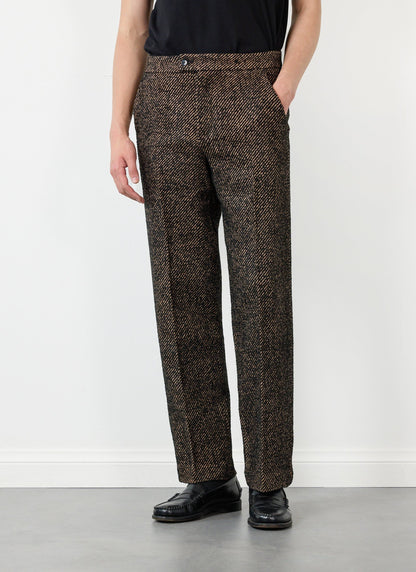 Men's Straight Leg Trousers - Twill - Oak